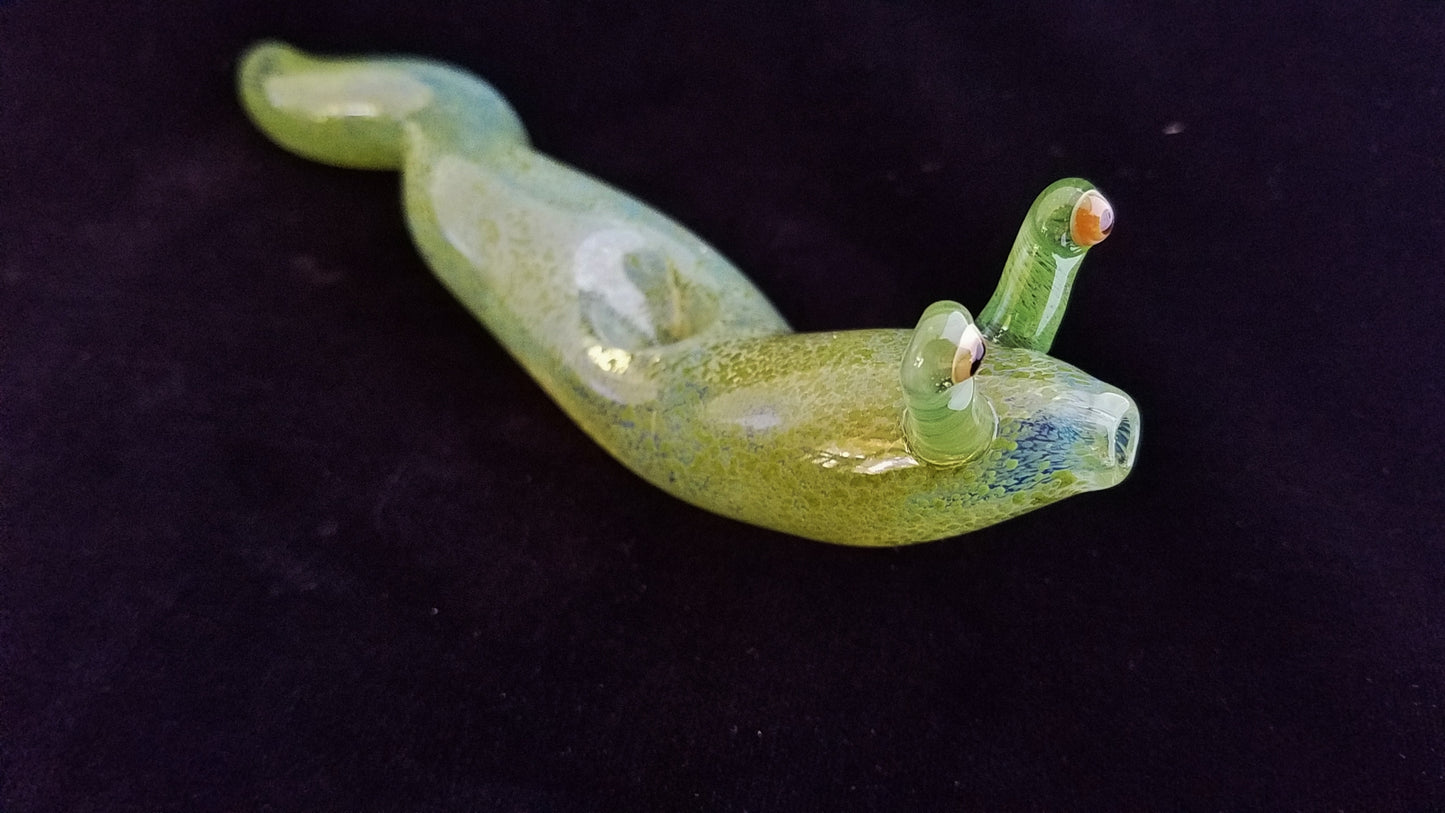 Glass Slug Pipe (Green Version)