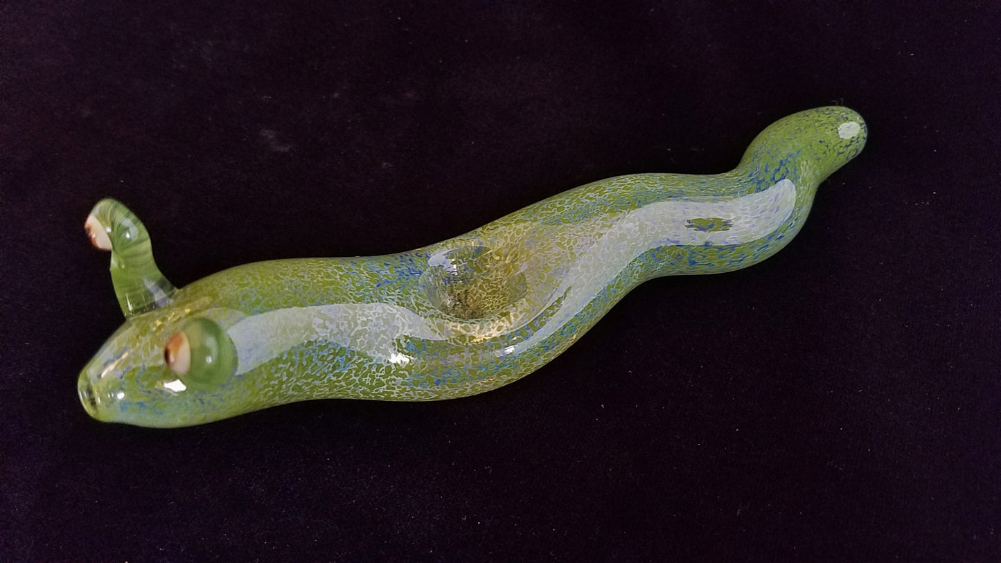 Glass Slug Pipe (Green Version)
