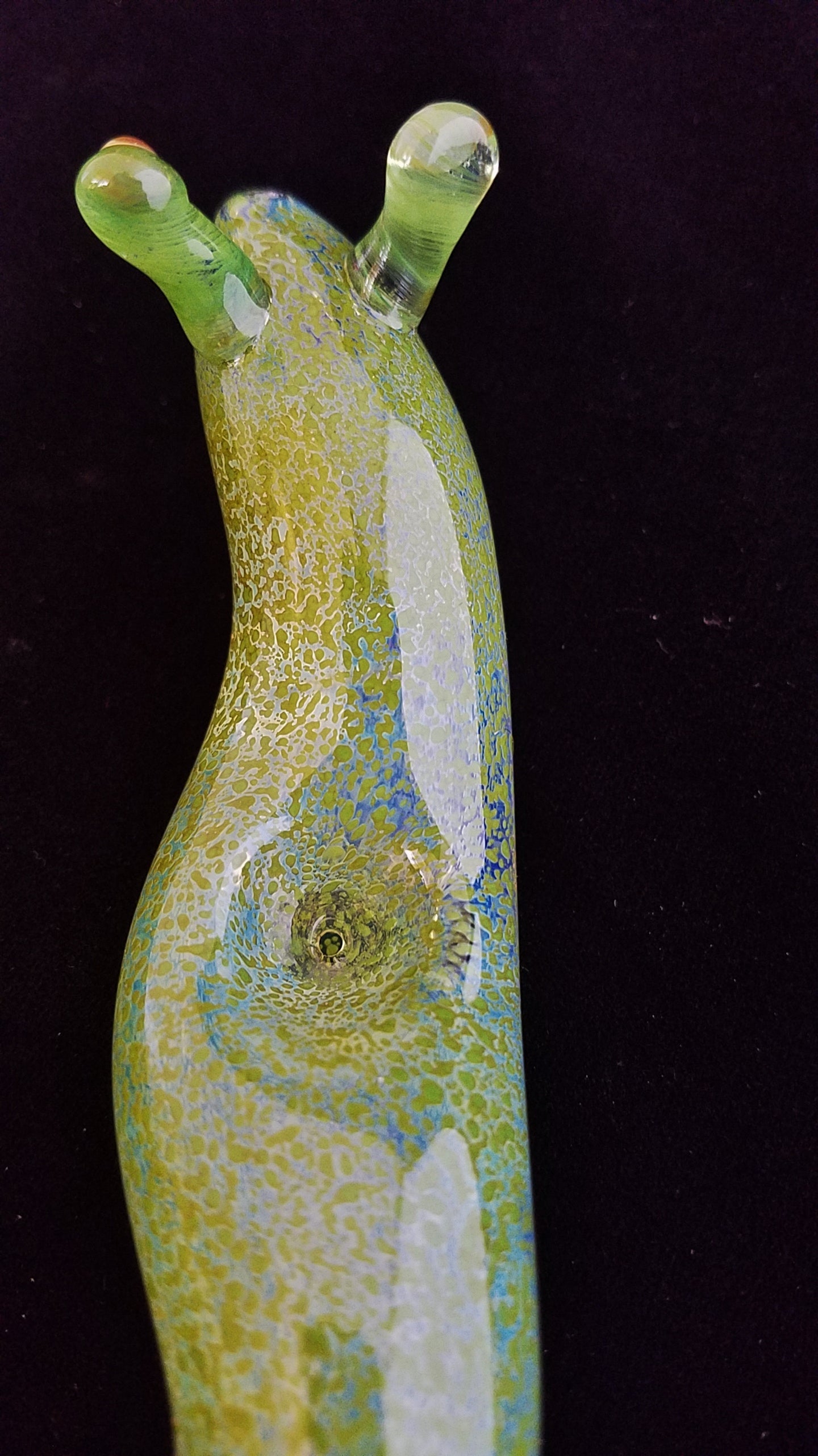 Glass Slug Pipe (Green Version)