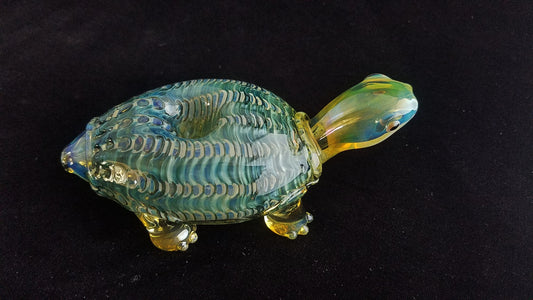 Color Changing Glass Turtle Pipe