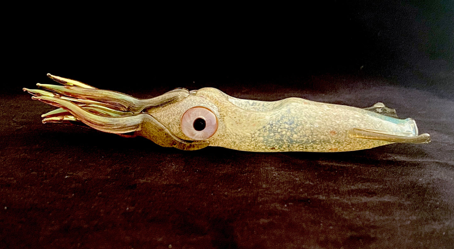 Color Changing Squid Pipe (White)