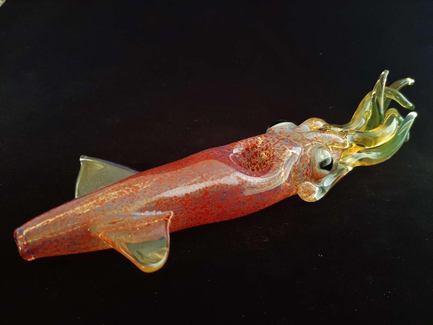 Color Changing Squid Pipe (Red)