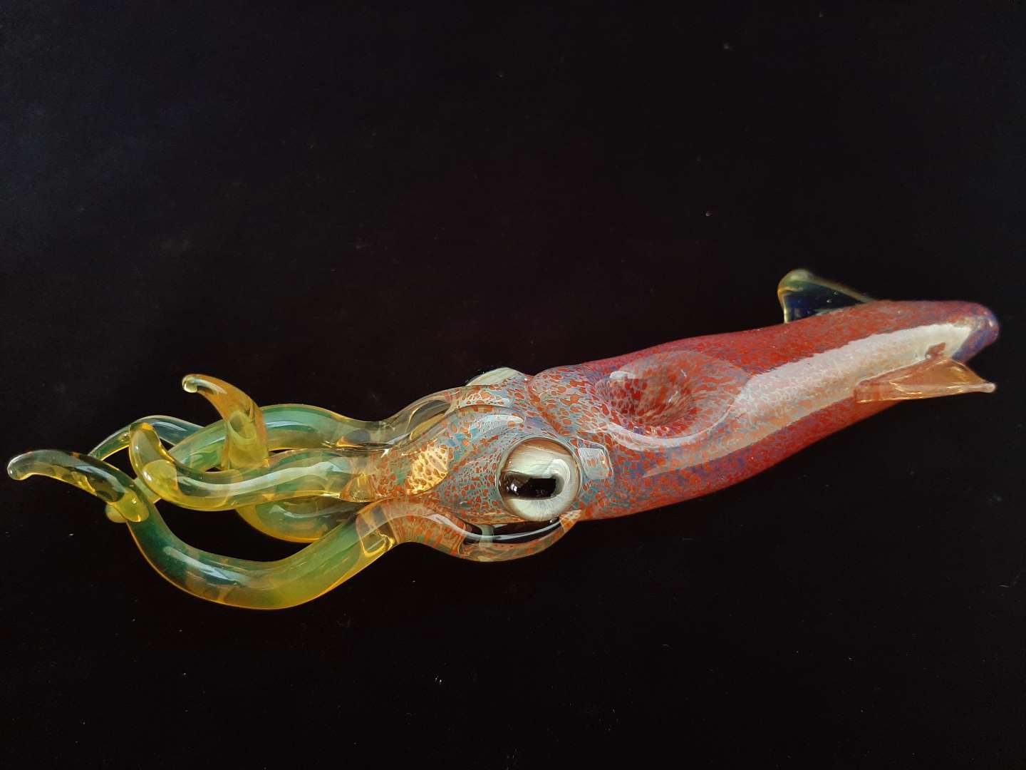 Color Changing Squid Pipe (Red)