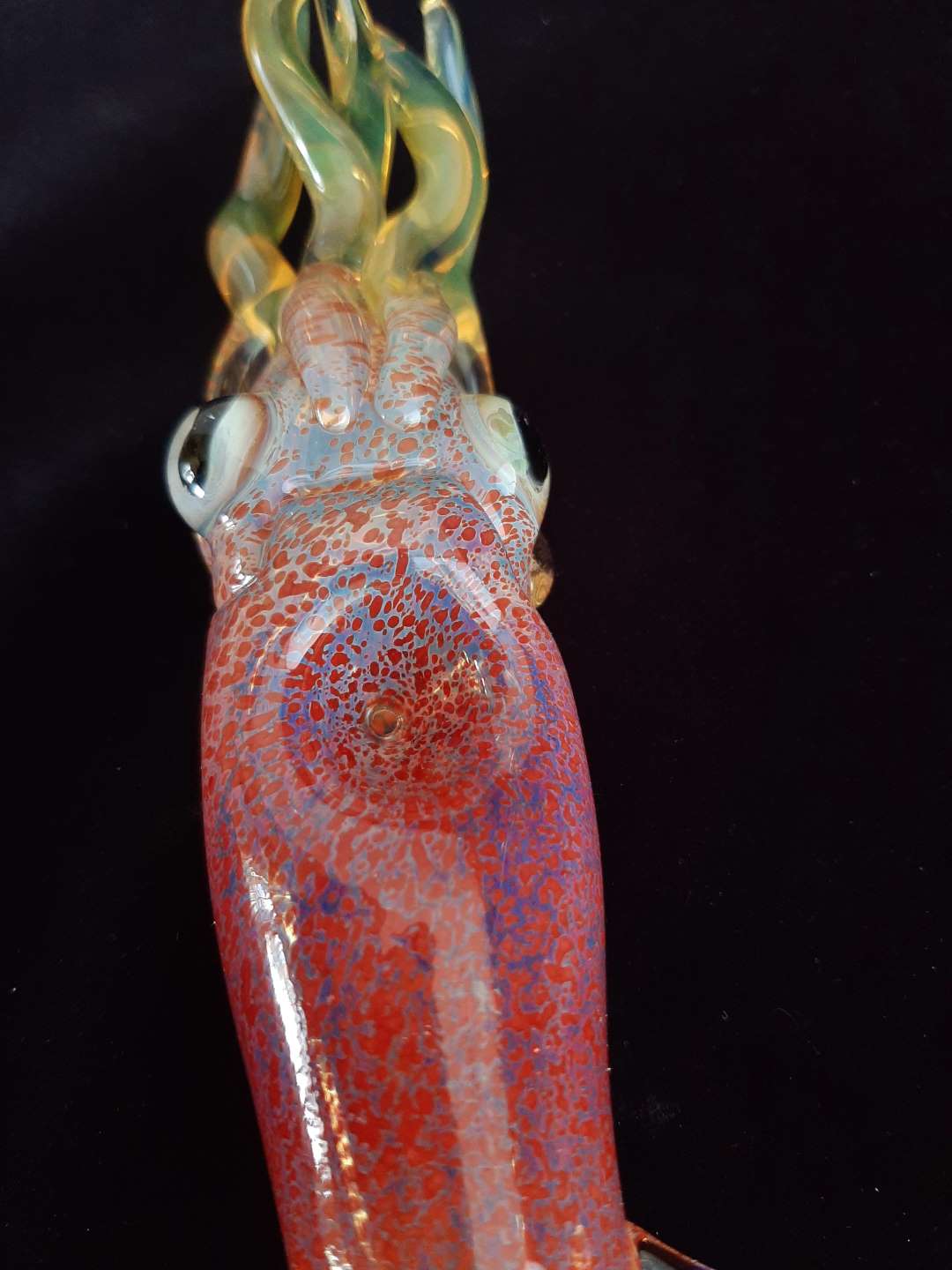 Color Changing Squid Pipe (Red)