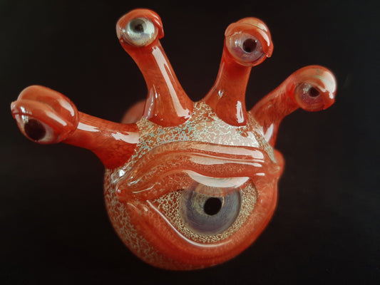 Glass Beholder Pipe | Red
