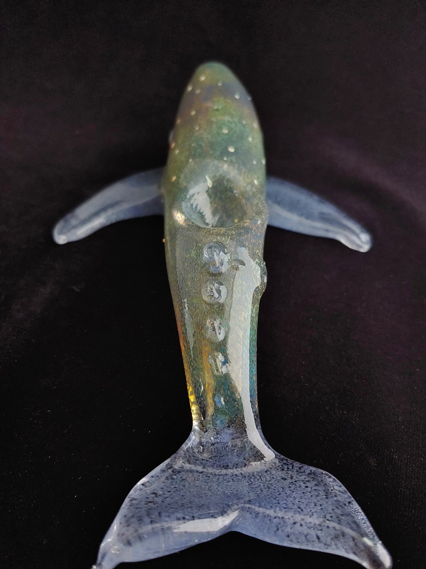 Glass Gray Whale Pipe