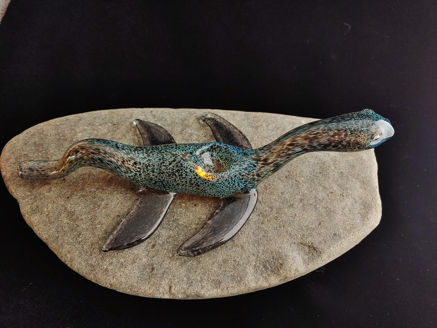 Color Changing Glass Nessie Pipe