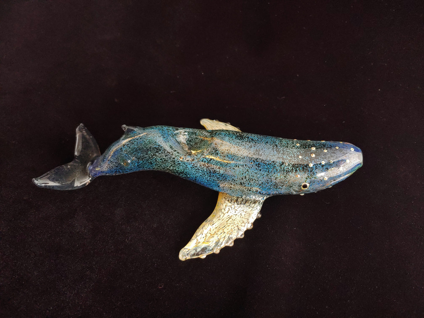 Glass Humpback Whale Pipe