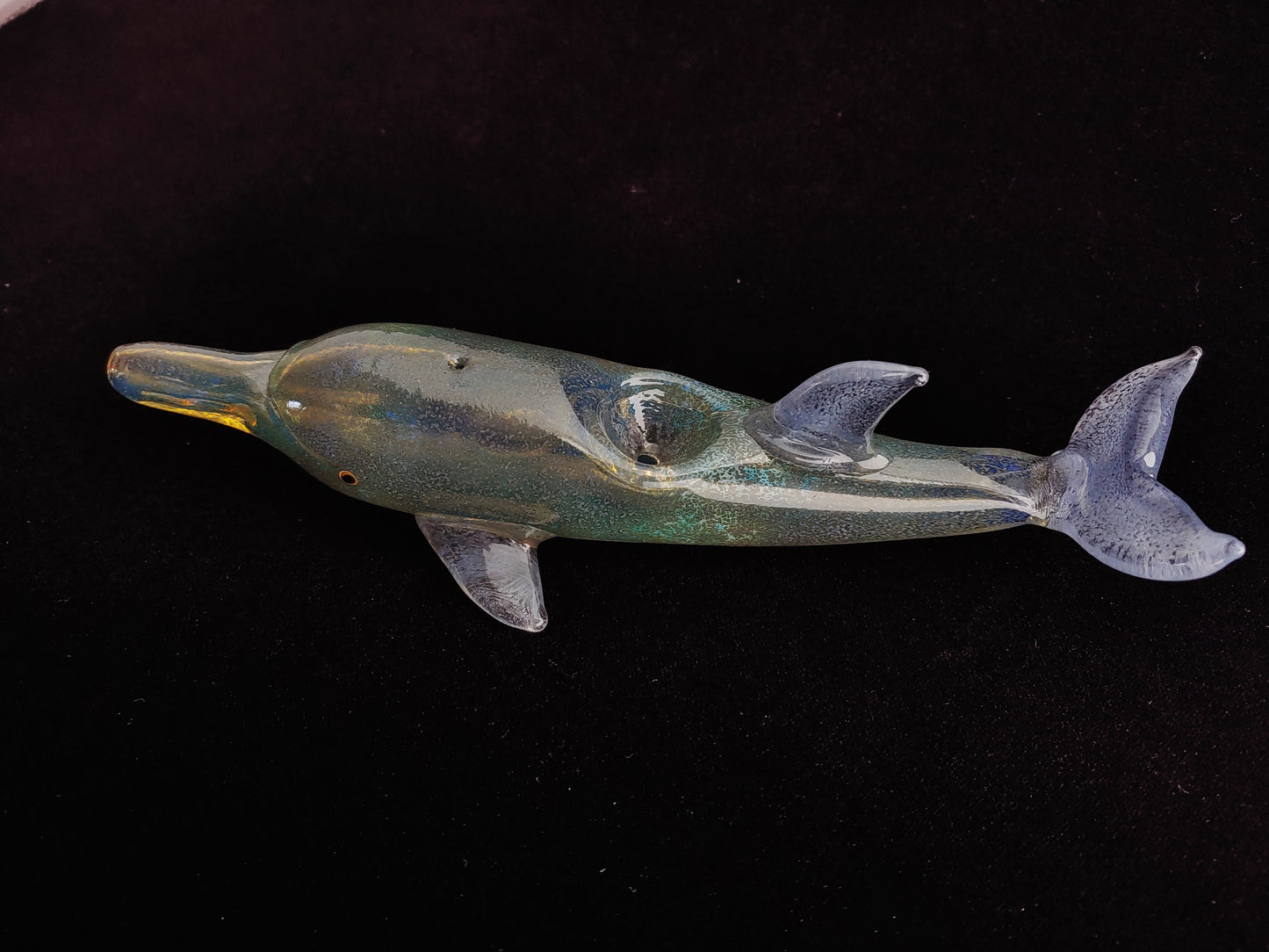 Glass Dolphin Pipe
