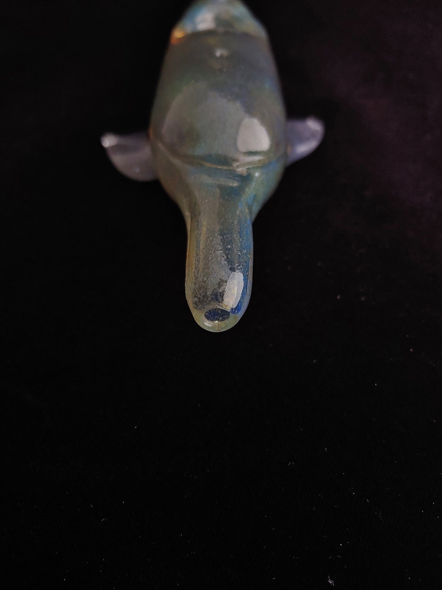 Glass Dolphin Pipe