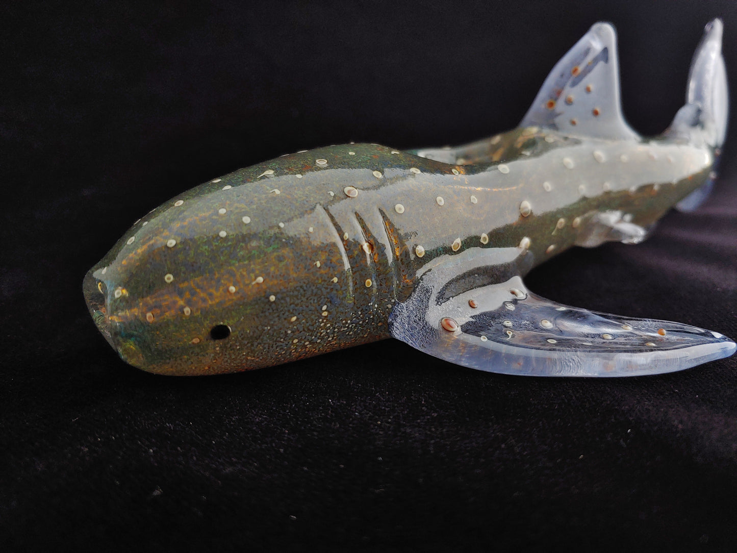 Glass Whale Shark Pipe