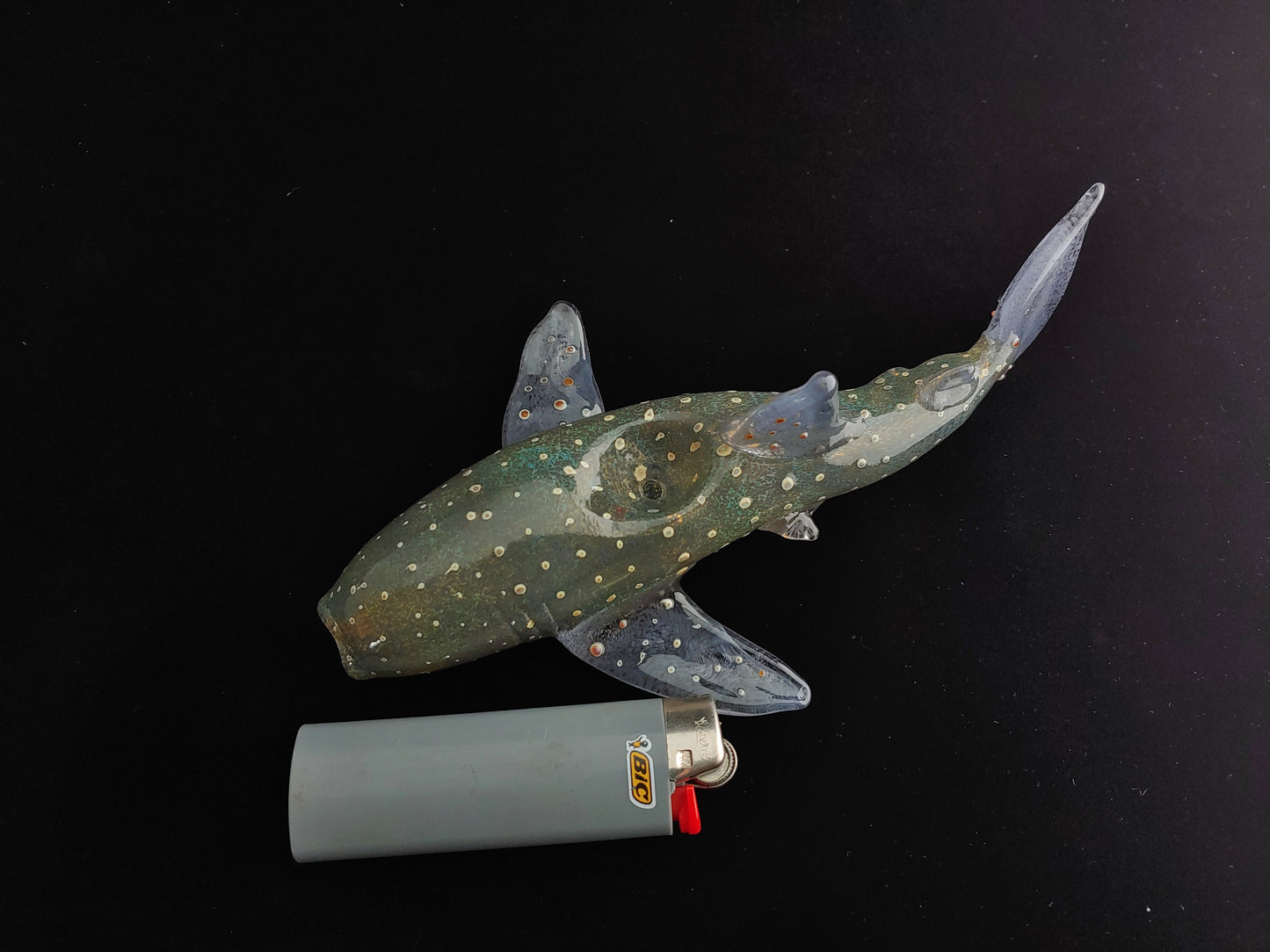 Glass Whale Shark Pipe
