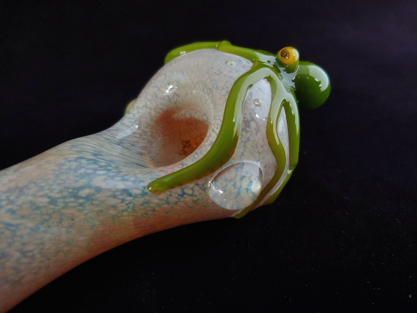 Glass Octopus Pipe | UV Glow