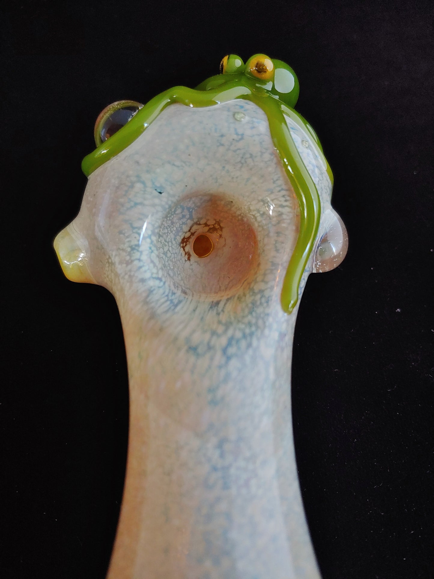 Glass Octopus Pipe | UV Glow