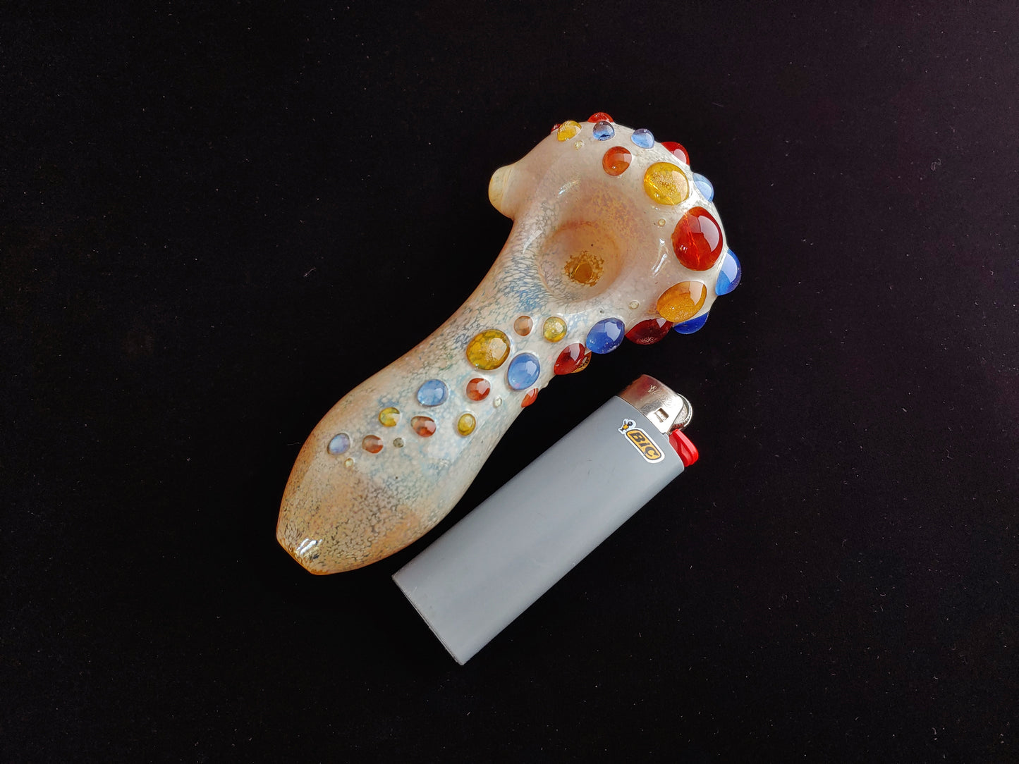 UV Glow Glass Pipe | Color Changing |
