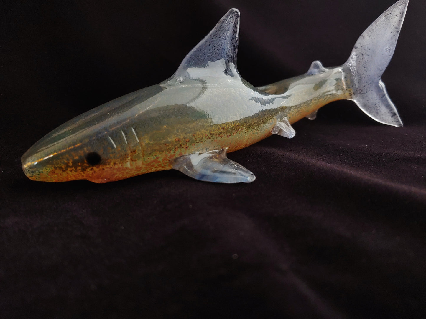 Glass Mako Shark Pipe