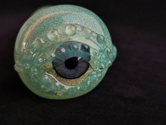 Detailed Glass Eye Pipe