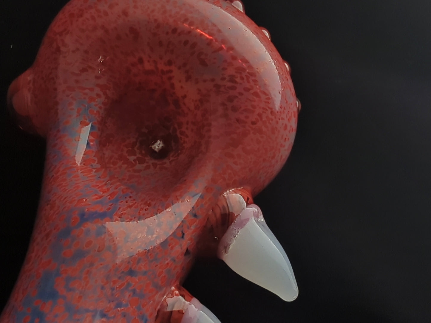 Detailed Eye Pipe - Fanged