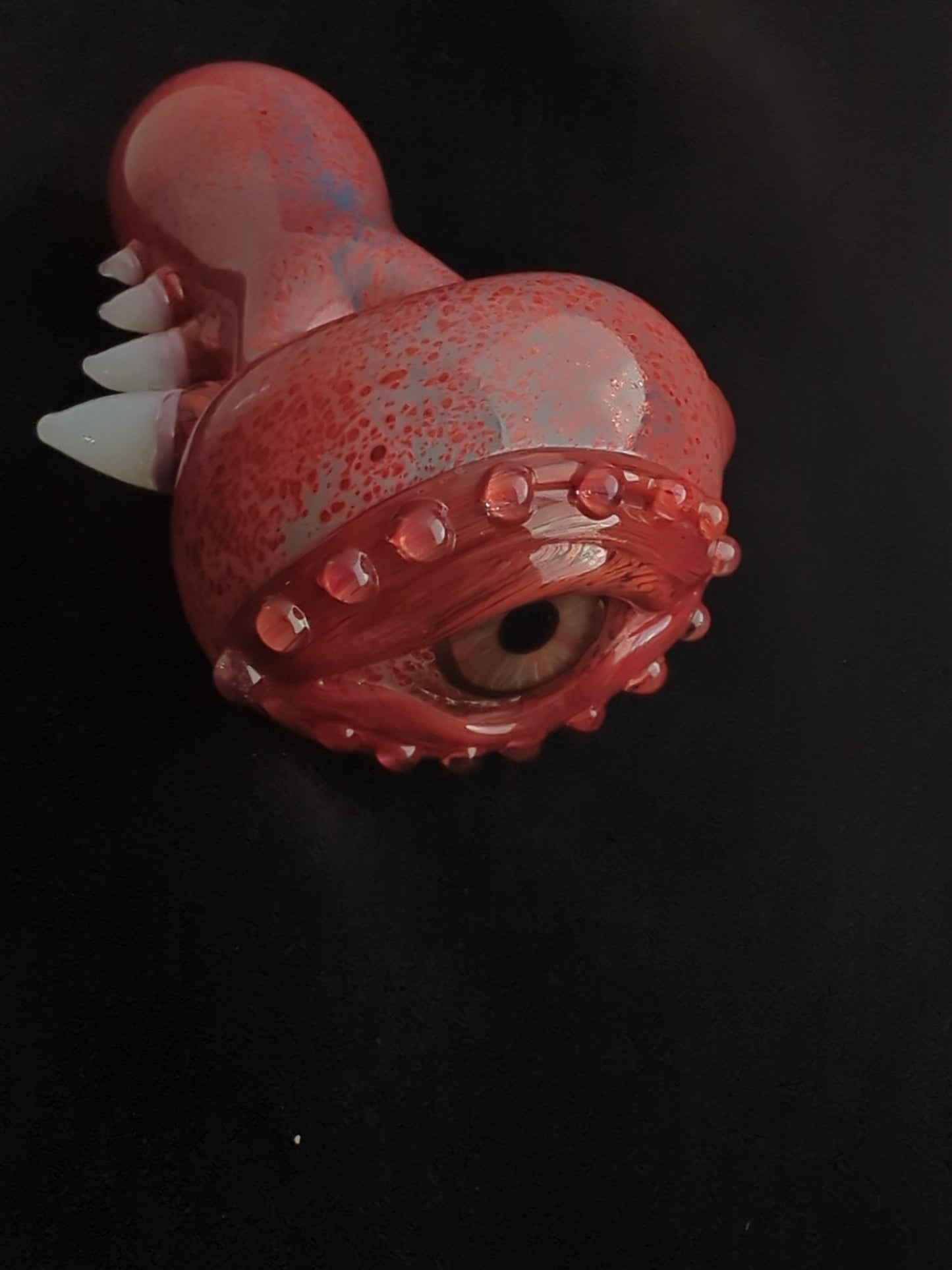 Detailed Eye Pipe - Fanged
