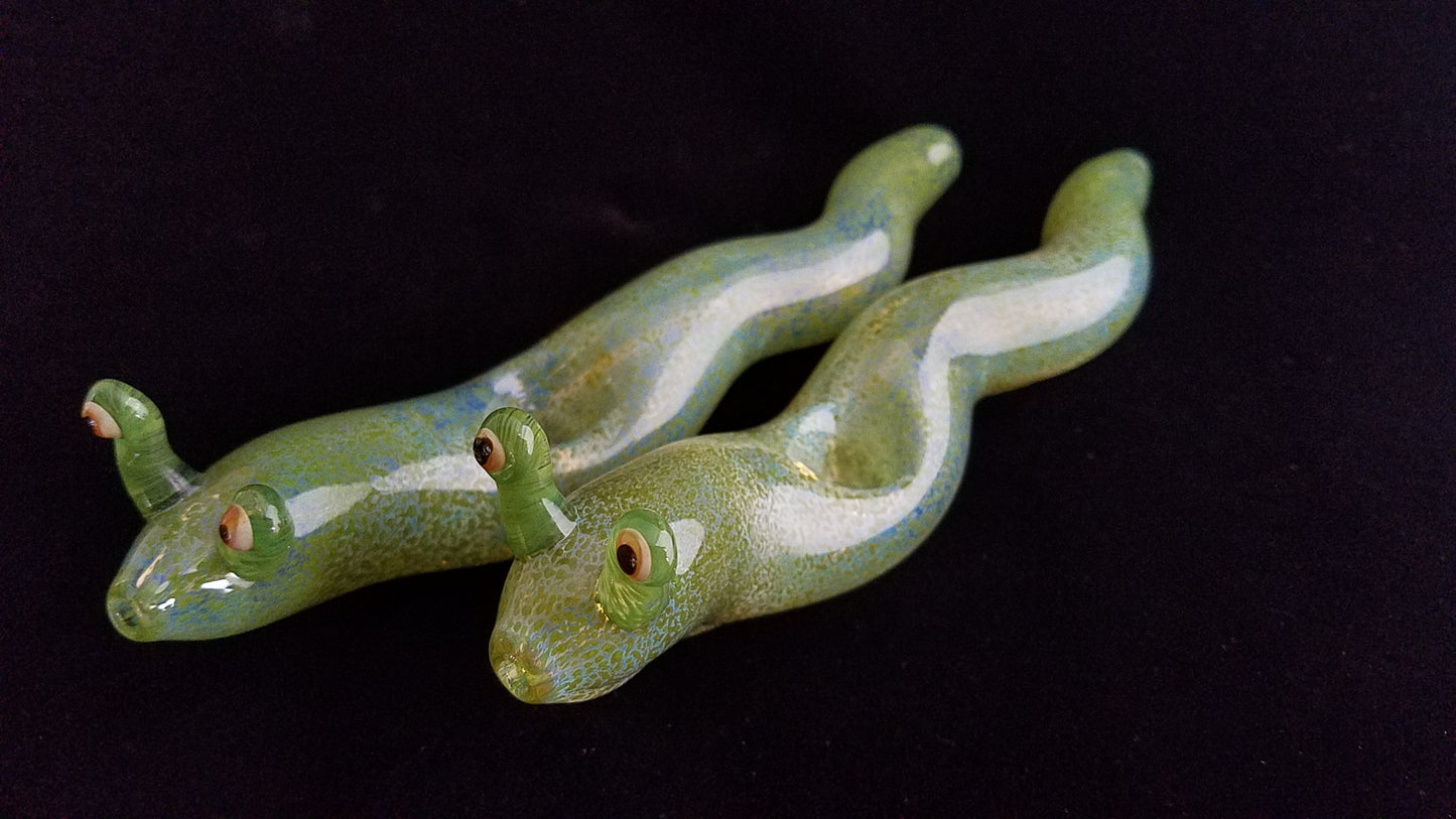 Glass Slug Pipe (Green Version)