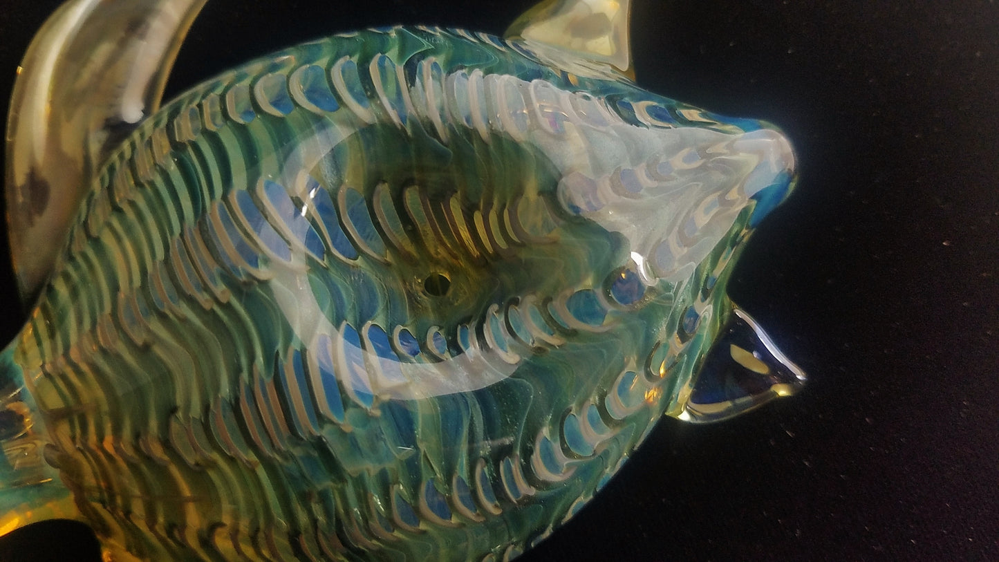Color Changing Glass Sea Turtle (Blue/Green)