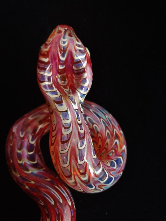 Create your own glass snake pipe | Fast turnaround | Color Changing | Free Shipping