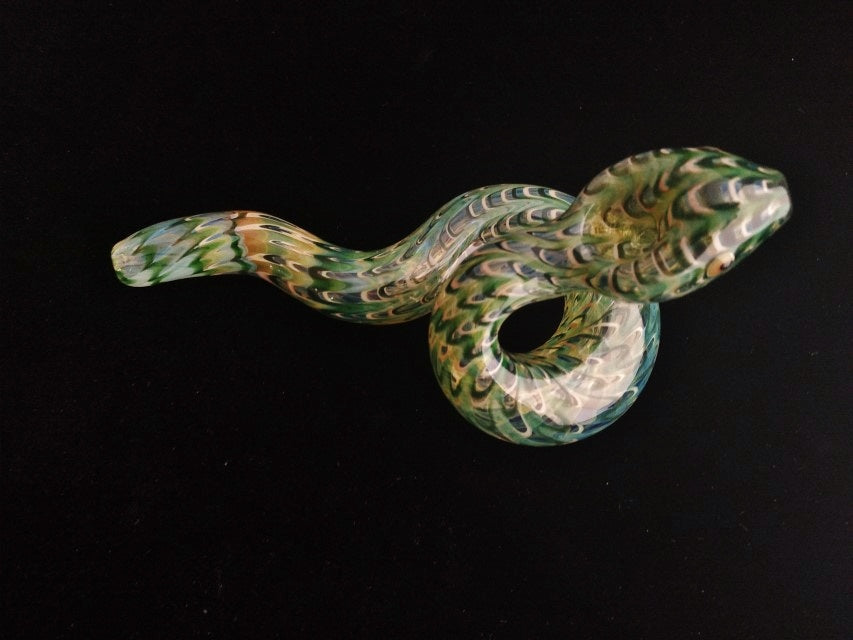 Create your own glass snake pipe | Fast turnaround | Color Changing | Free Shipping