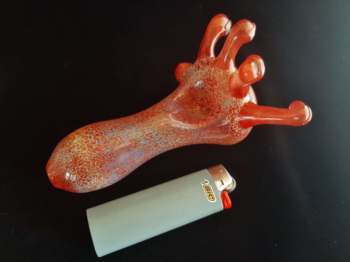 Glass Beholder Pipe | Red