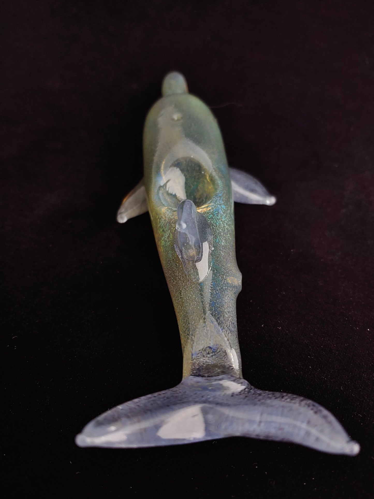 Glass Dolphin Pipe
