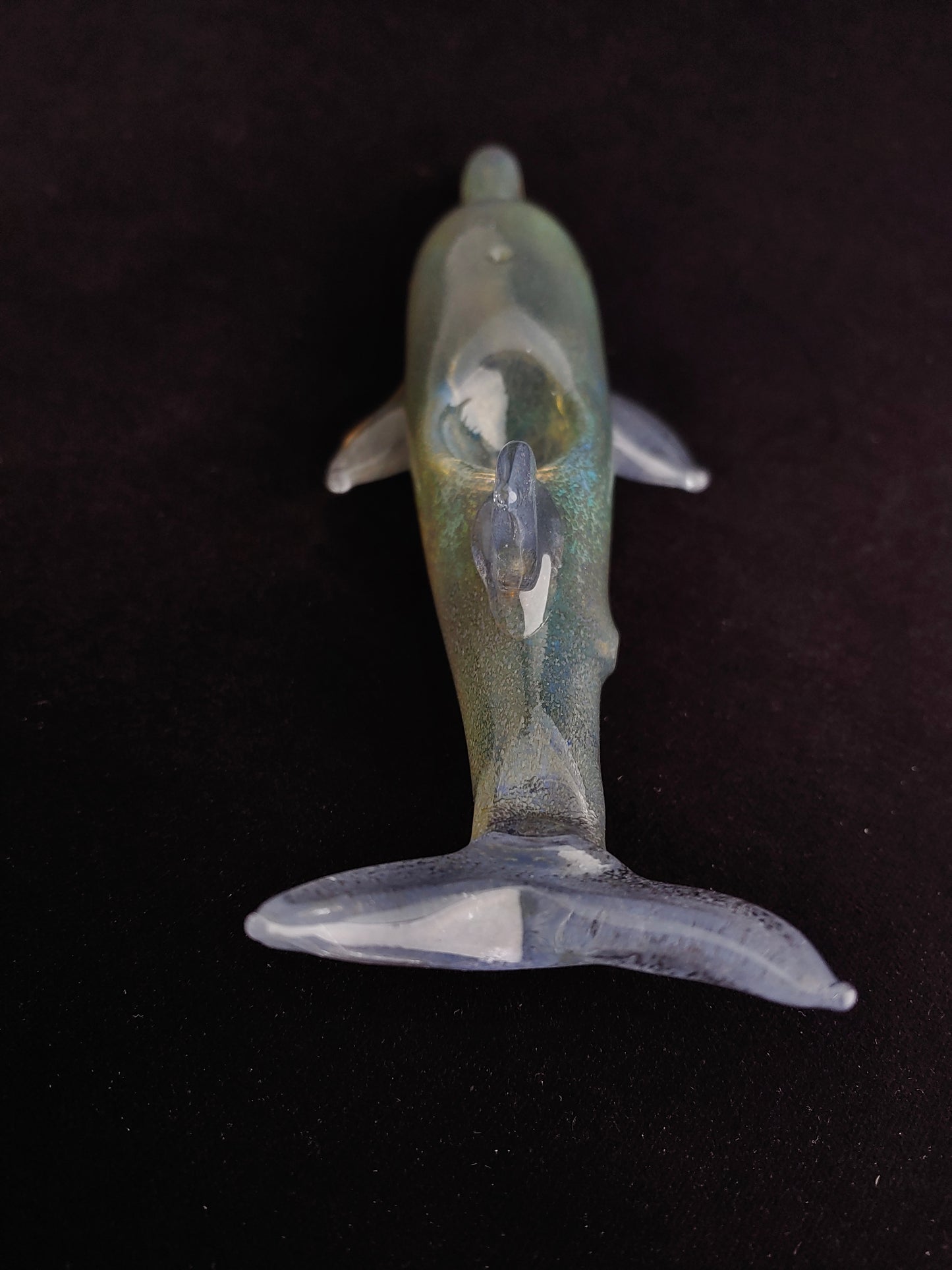 Glass Dolphin Pipe