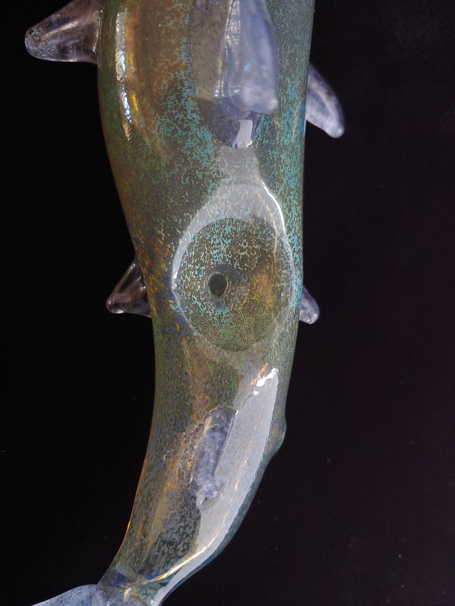 Glass Hammerhead Shark Pipe