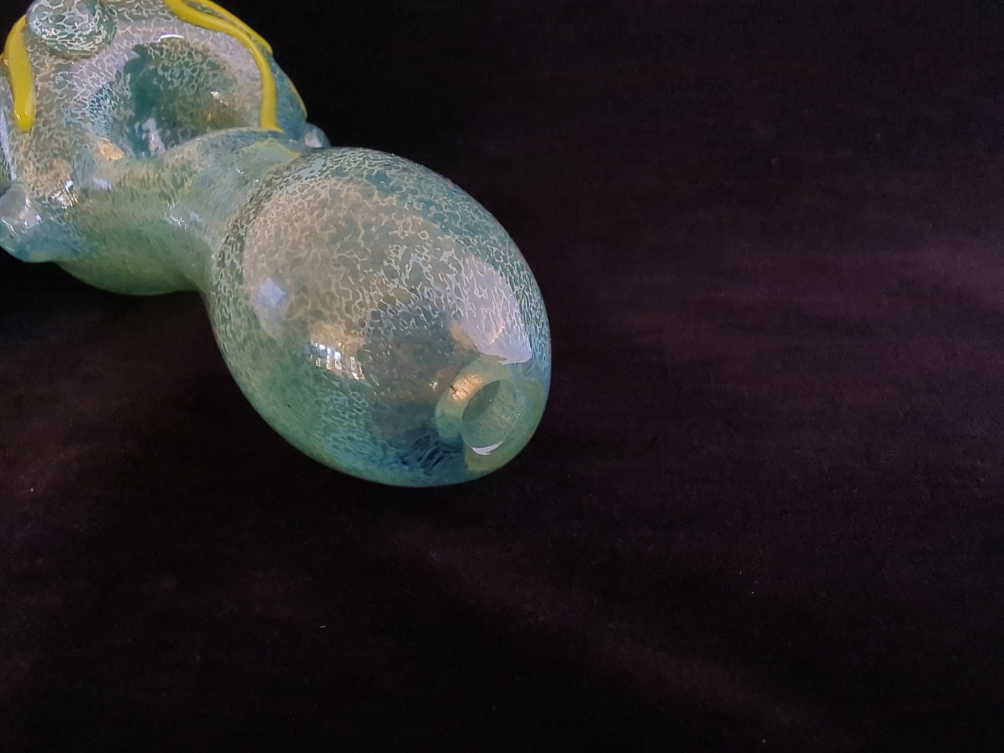 Glass Octopus Pipe | UV Glow